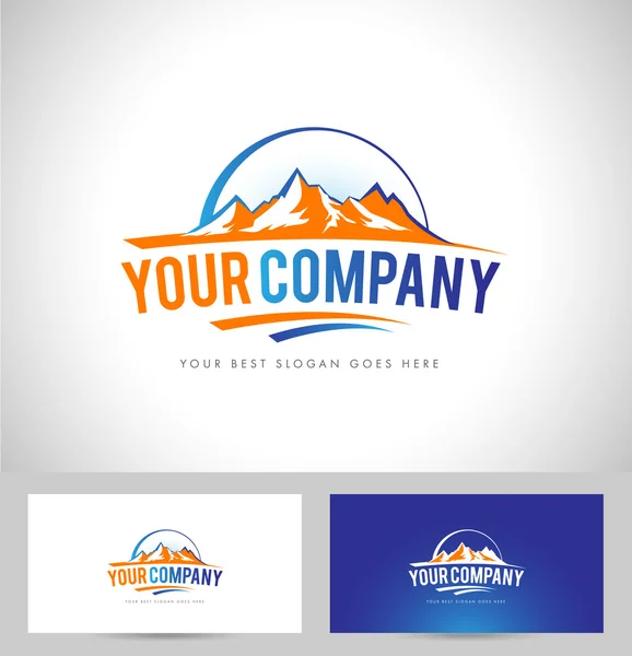 Mountain Logo — Stock Vector