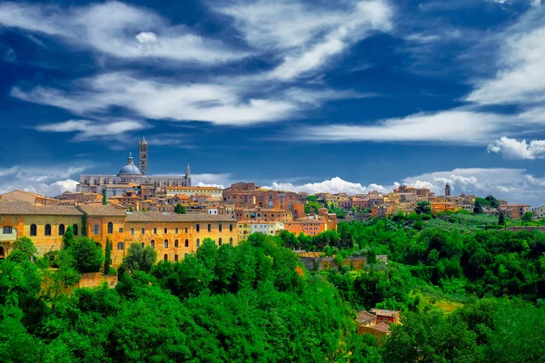 Siena italien — Stockfoto
