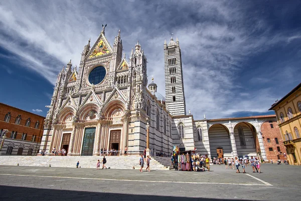 Katedra Siena, Włochy — Zdjęcie stockowe