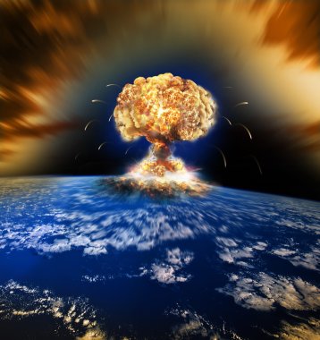 Nuclear Atomic War clipart