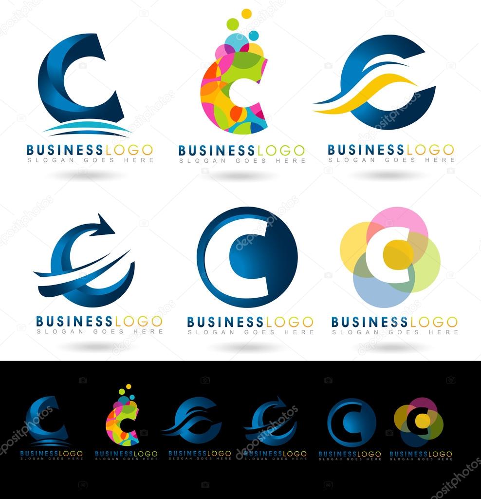 Letter C Logo Designs Stock Illustration by ©twindesigner #84680582