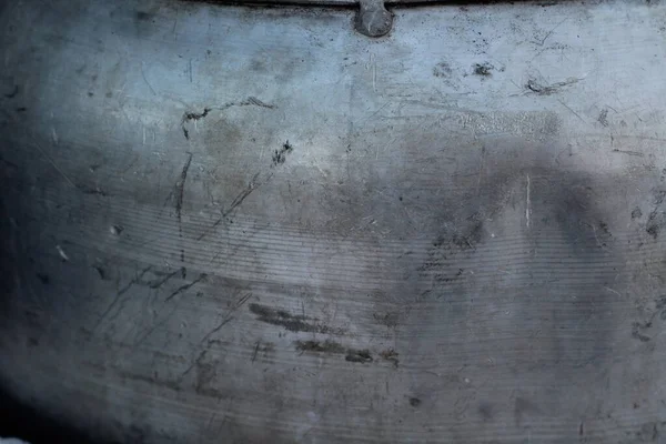 Alüminyum metal desen Arka plan yakın plan eski yüzeyi çizmiş 