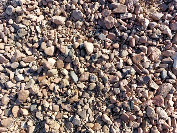 Piedras Guijarros Fondo Marco Completo — Foto de Stock