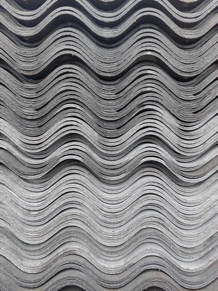 Wellenförmige Vollformat Hintergrundschiefer Verschiedenen Grautönen — Stockfoto