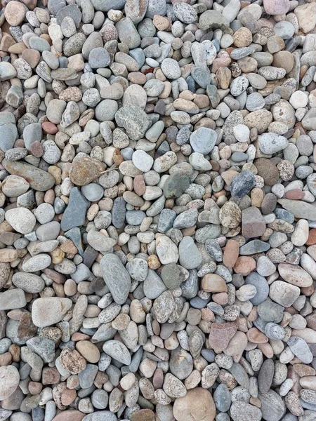 Pebbles Stones Baikal Lake Shore — Stock Photo, Image