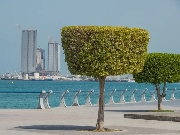 Cidade de abu dhabi — Fotografia de Stock