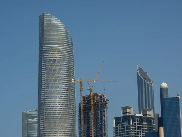 Miasto Abu Dhabi — Zdjęcie stockowe