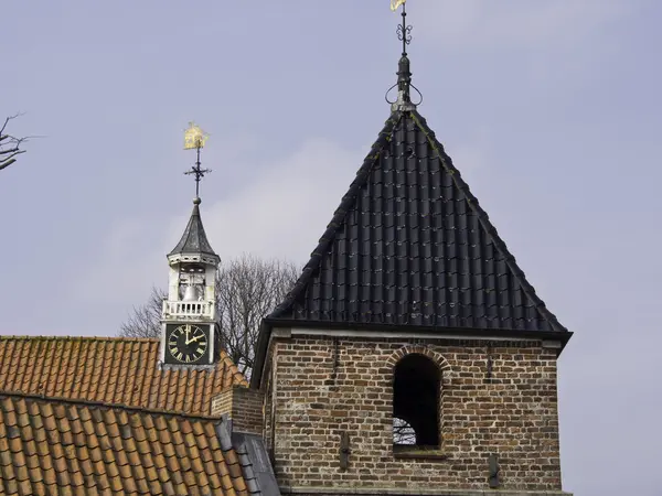 Greetsiel denizde — Stok fotoğraf