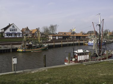 Greetsiel denizde