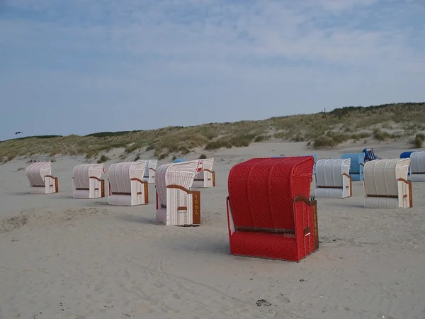 Langeoog beach — Stok fotoğraf