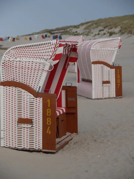 Stranden i langeoog — Stockfoto