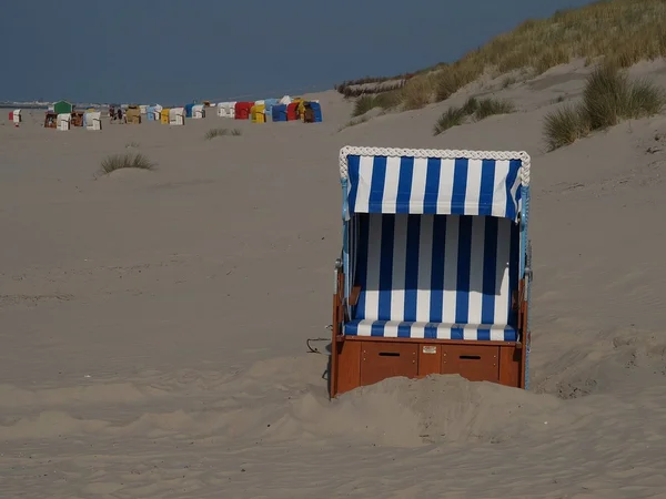 Na wyspie langeoog — Zdjęcie stockowe