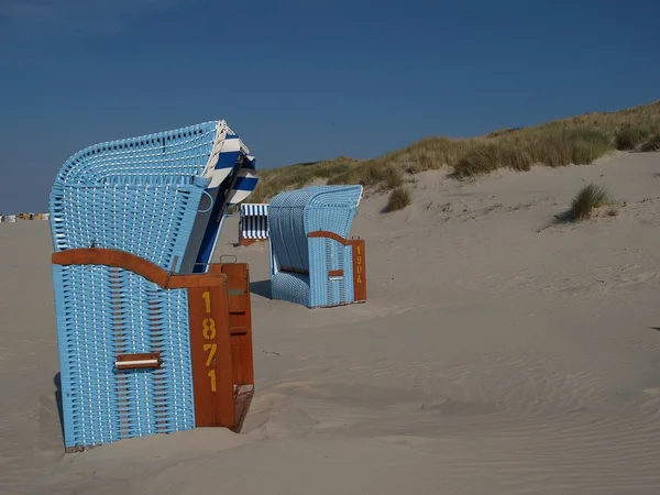 Na wyspie langeoog — Zdjęcie stockowe