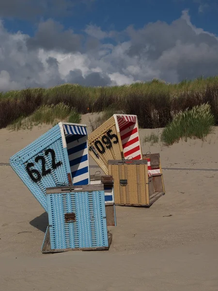 Die insel langeoog — Stockfoto