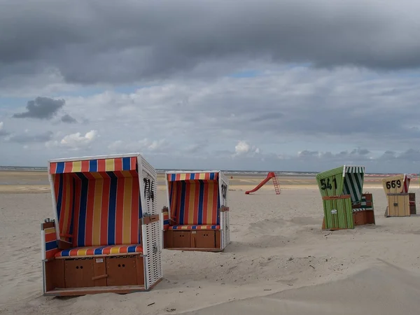 Die insel langeoog — Stockfoto