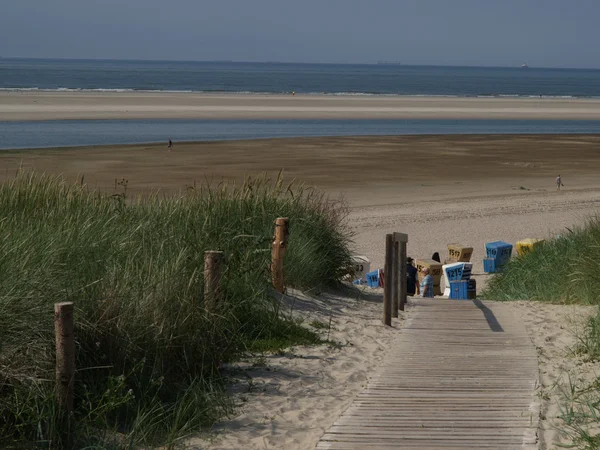 La plage de langeoog — Photo