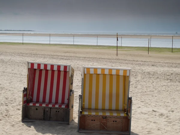 A ilha de langeoog — Fotografia de Stock