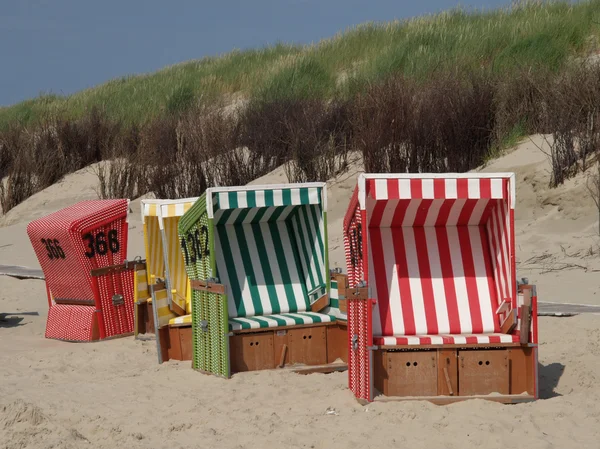 Die insel langeoog — Stockfoto