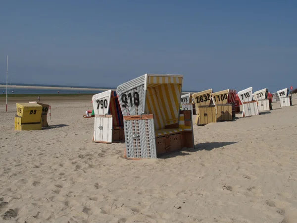 Het eiland langeoog — Stockfoto