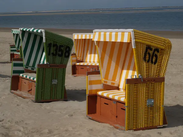 Het eiland langeoog — Stockfoto