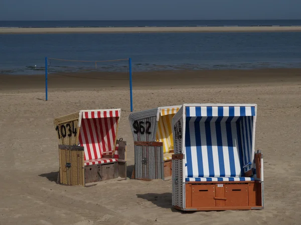 Na wyspie langeoog — Zdjęcie stockowe