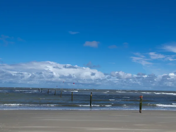 Острів norderney — стокове фото