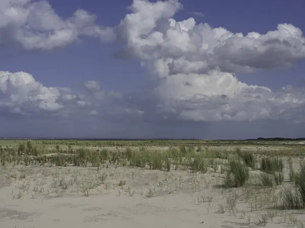 Spiekeroog in the North sea — Stock Photo, Image