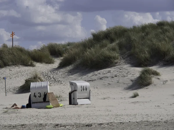 Het eiland van spiekeroog — Stockfoto