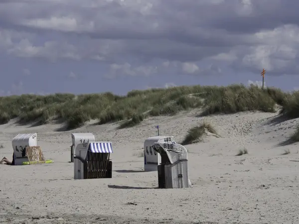 Na ostrově spiekeroog — Stock fotografie