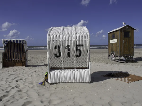 Die Insel Spiekeroog — Stockfoto