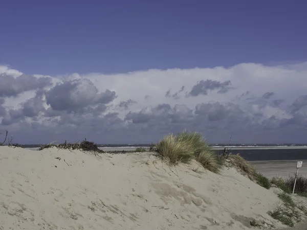 Spiekeroog nel Mare del Nord — Foto Stock