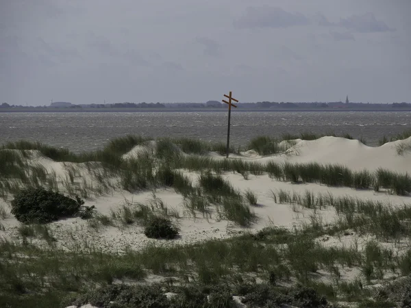 Die Insel Spiekeroog — Stockfoto