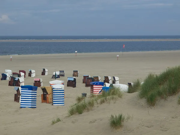 Strand van borkum — Stockfoto