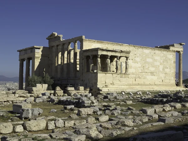 De Akropolis o Athene — Stockfoto