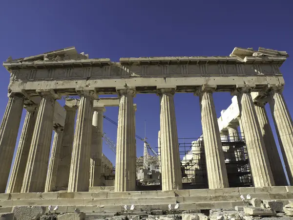O Akropolis o athens — Fotografia de Stock