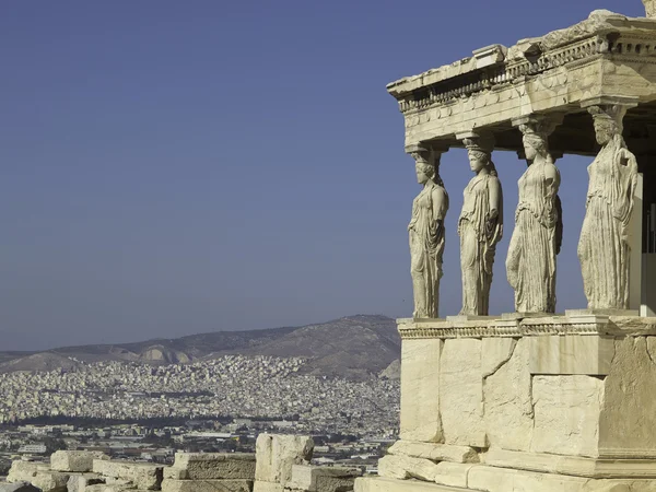 Die akropolis o athens — Stockfoto