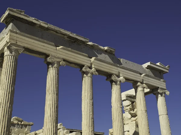 O Akropolis o athens — Fotografia de Stock