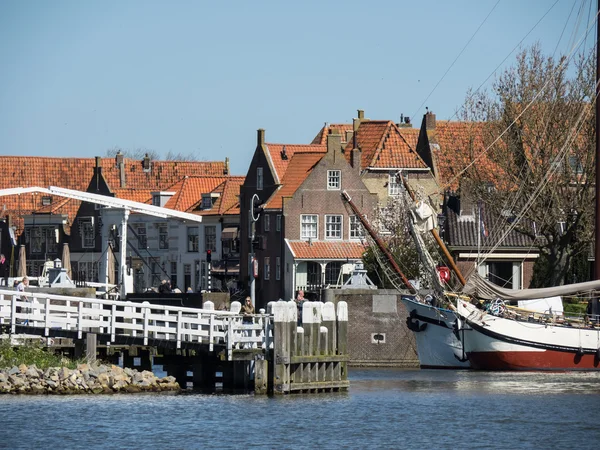 The  city of Enkhuizen in the netherlands — Stock Photo, Image