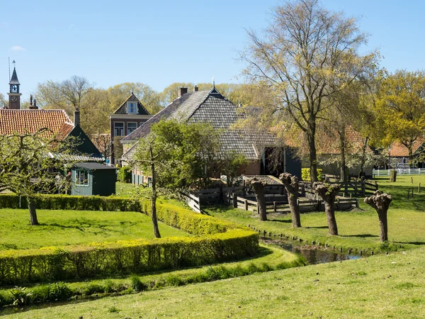 Staden Enkhuizen i underlandet — Stockfoto