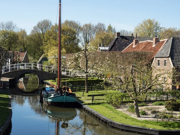 Enkhuizen 在海 — 图库照片