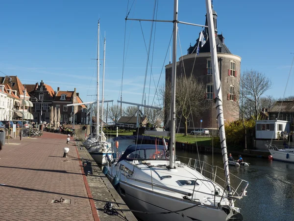 Enkhuizen in Nederland — Stockfoto