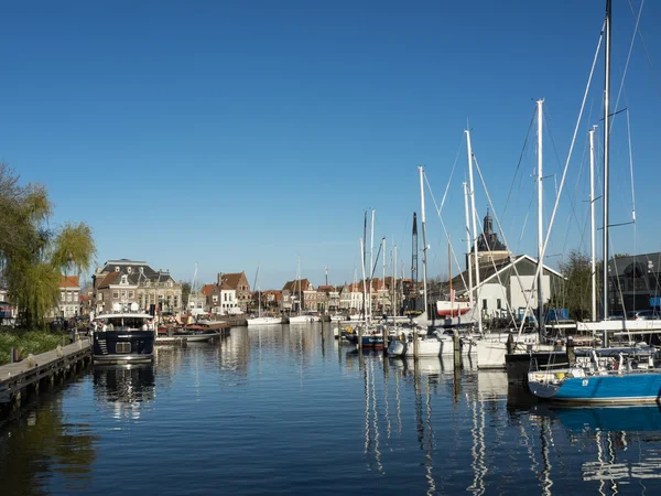 Enkhuizen v Holandsku — Stock fotografie