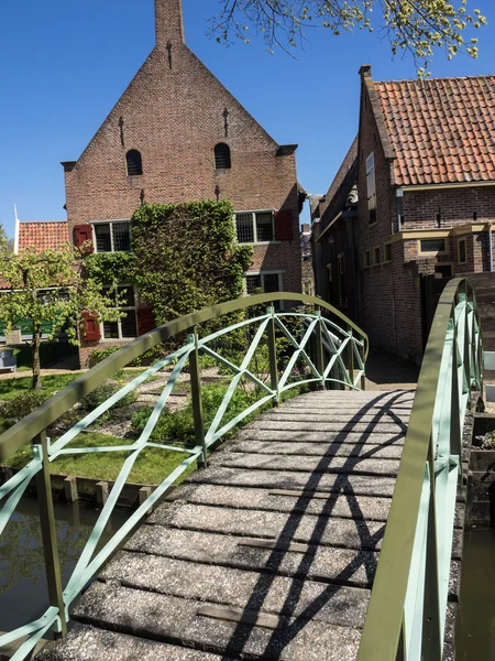 Enkhuizen nas terras baixas — Fotografia de Stock