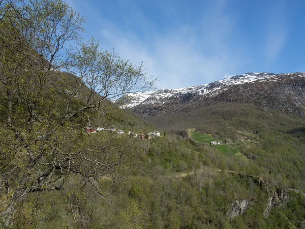 Flam in norwegen — Stockfoto