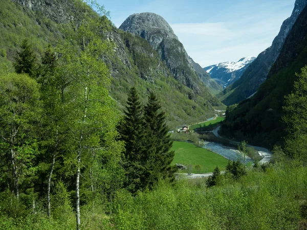 Krásná místa v Norsku — Stock fotografie