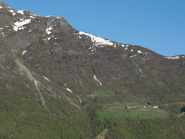 Flam in norwegen — Stockfoto