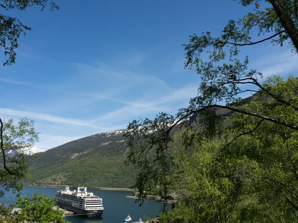 Byn av flam — Stockfoto