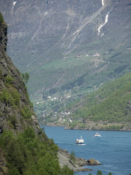 Flam w Norwegii — Zdjęcie stockowe