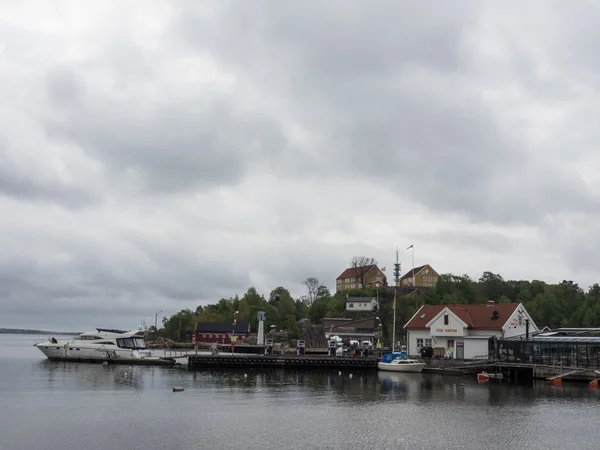 도시 및 노르웨이 있는 장소 — 스톡 사진