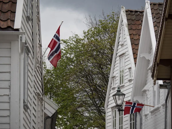 Norveç 'teki Stavanger şehri. — Stok fotoğraf